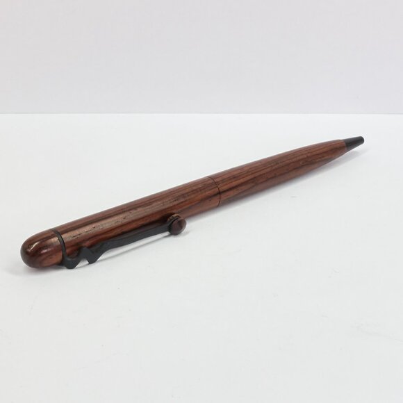 Elliot Landes Penmakers Wooden Ballpoint Pen / Handmade USA / Wooden Gift Box - Picture 5 of 9